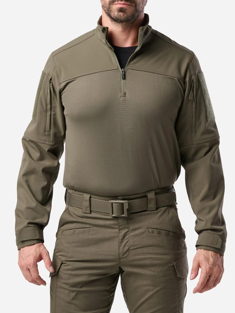 Тактична сорочка 5.11 Tactical Cold Weather Rapid Ops Shirt 72540-186 L Ranger Green (2000980584277) - зображення 1