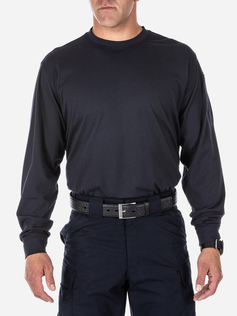 Тактичний лонгслів 5.11 Tactical Professional Long Sleeve 72318-720 L Fire Navy (2000980541898) - зображення 1