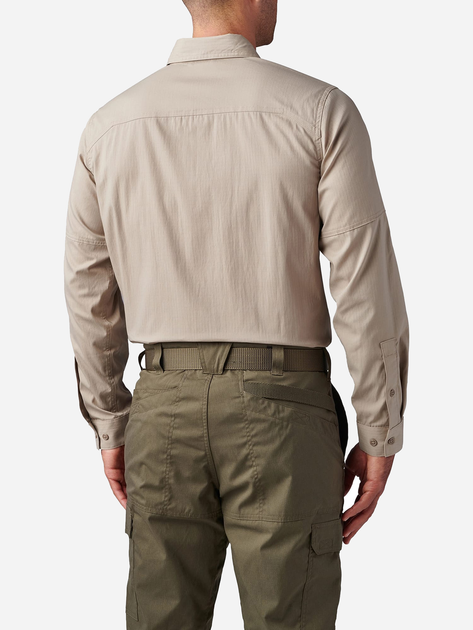 Тактическая рубашка 5.11 Tactical Abr Pro Long Sleeve Shirt 72543-055 3XL Khaki (2000980544202) - изображение 2