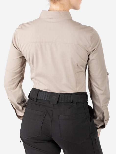 Тактическая рубашка 5.11 Tactical Women’S Stryke Long Sleeve Shirt 62404-055 XS Khaki (2000980564774) - изображение 2