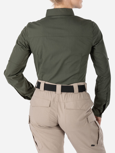 Тактична сорочка 5.11 Tactical Women’S Stryke Long Sleeve Shirt 62404-190 S Tdu Green (2000980564804) - зображення 2