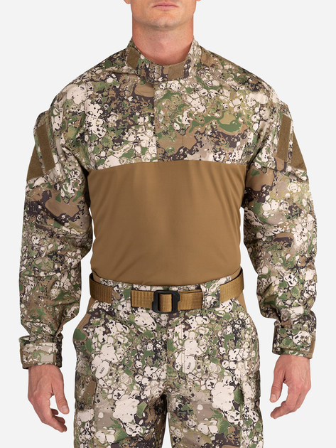 Тактическая рубашка 5.11 Tactical Geo7 Fast-Tac Tdu Rapid Shirt 72488G7-865 2XL Terrain (2000980570393) - изображение 1