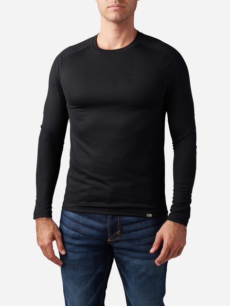 Реглан 5.11 Tactical Tropos Long Sleeve Baselayer Top 40183-019 S Black (2000980538621) - изображение 1