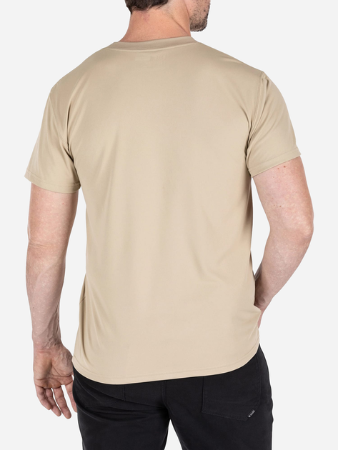 Тактична футболка 5.11 Tactical Performance Utili-T Short Sleeve 2-Pack 40174-165 S 2 шт Acu Tan (2000980546572) - зображення 2