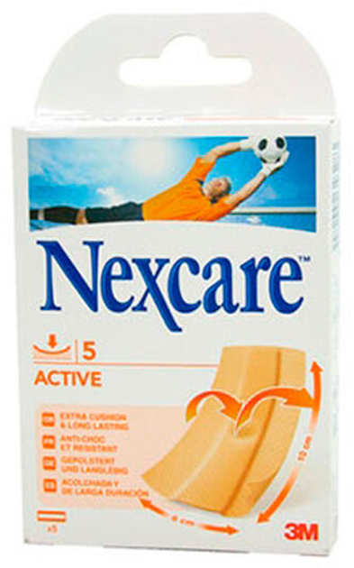 Plastry 3M Nexcare Active Strips 5 szt (8470002343283) - obraz 1