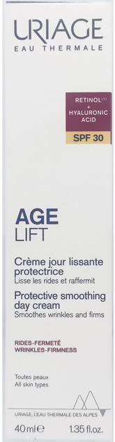 Крем для обличчя Uriage Age Lift Protective Day Smoothing 40 мл (3661434009259) - зображення 2