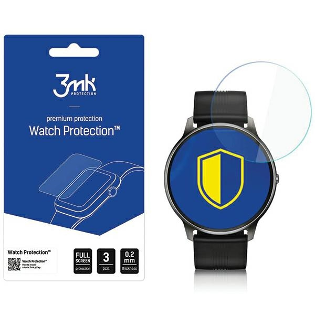 Захисна плівка 3MK ARC Watch для Niceboy X-Fit Watch Pixel 3 шт (5903108536127) - зображення 2