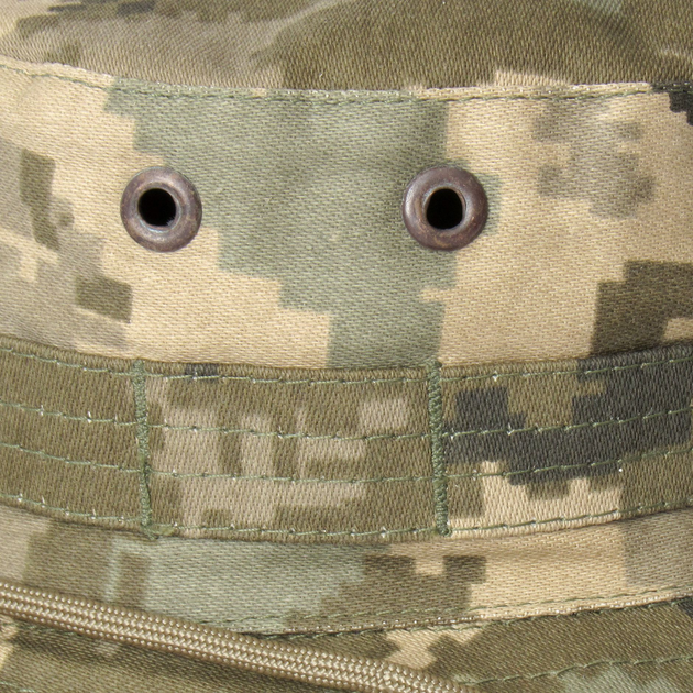 Панама військова польова P1G Military Boonie Hat UC Twill UA281-M19991UD-LW S Ukrainian Digital Camo (MM-14) (2000980447121) - зображення 2