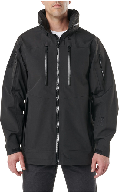 Куртка тактическая влагозащитная 5.11 Tactical Approach Jacket 48331-019 L Black (2000980456284) - изображение 1