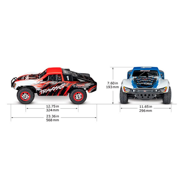 Машинка на радіокеруванні Traxxas Slash 4x4 VXL 1/10 TSM Brushless Short Course (68086-4 ORNG) - зображення 4