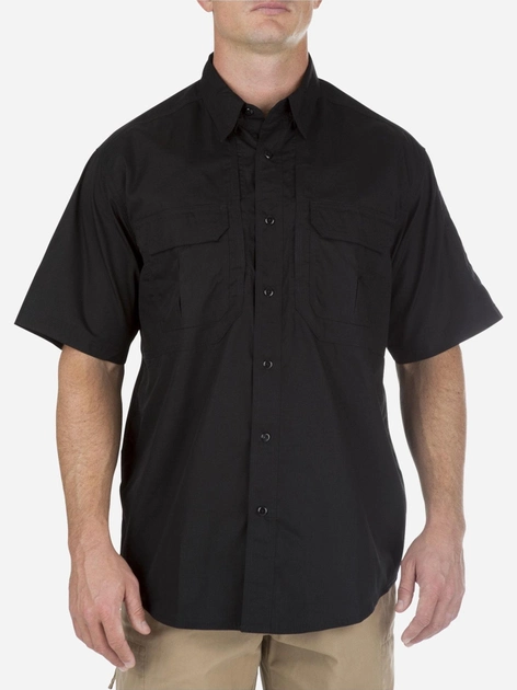 Рубашка тактическая 5.11 Tactical Taclite Pro Short Sleeve 71175 3XL Black (2000000110684) - изображение 1