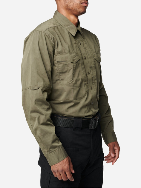 Рубашка тактическая 5.11 Tactical Stryke Long Sleeve Shirt 72399-186 L Ranger Green (2000980465637) - изображение 2