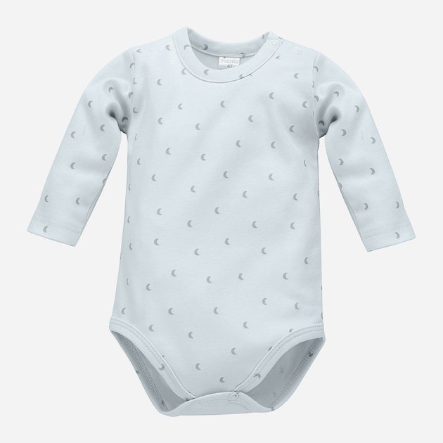 Боді дитяче Pinokio Hello Longsleeve Bodysuit 80 см Blue (5901033291012) - зображення 1