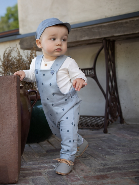 Боді для малюка Pinokio Charlie Longsleeve Polo Bodysuit 86 см Ecru (5901033292804) - зображення 2