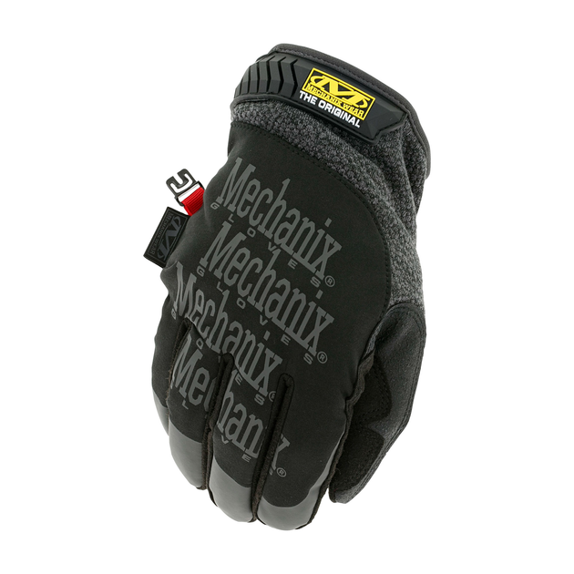 Рукавички тактичні зимові Mechanix Wear Coldwork Original Gloves Grey/Black S (CWKMG-58) - зображення 1