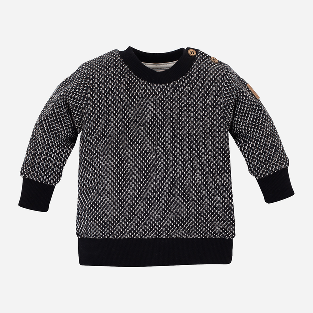 Sweter chłopięcy elegancki Pinokio Le Tigre Sweater 92 cm Czarny (5901033279904) - obraz 1
