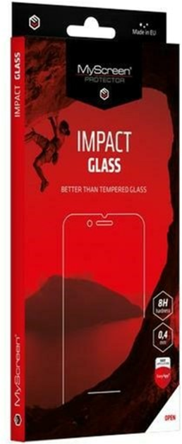 Szkło ochronne MyScreen ImpactGLASS do Samsung Galaxy A52 4G / A52 5G / A52s 5G czarne (5904433210447) - obraz 1