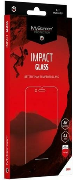 Szkło ochronne MyScreen ImpactGLASS do Samsung Galaxy S21+ 5G czarne (5904433210478) - obraz 1