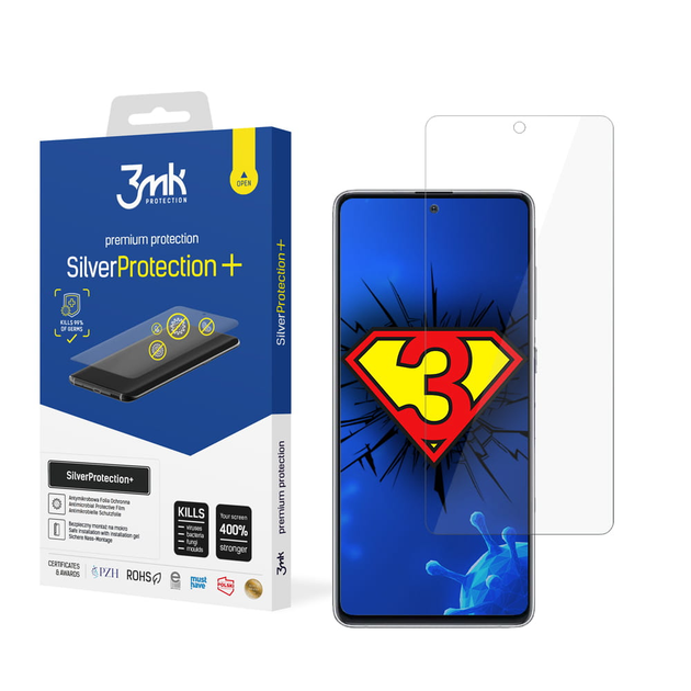Folia ochronna 3MK SilverProtection+ do Samsung Galaxy Note 10 Lite antymikrobowa (5903108302920) - obraz 6