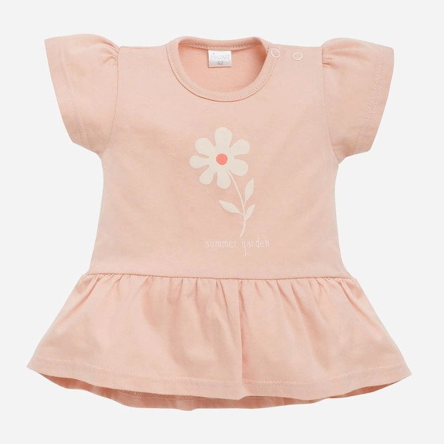 Tunika dziecięca Pinokio Summer Garden Tunic Shortsleeve 62 cm Pink (5901033302343) - obraz 1