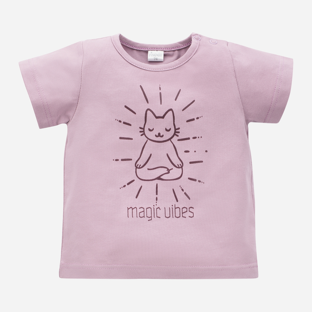 Футболка дитяча Pinokio Magic Vibes T-shirt 116 см Pink (5901033297007) - зображення 1