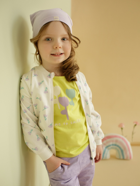 Футболка дитяча Pinokio Lilian T-shirt 80 см Green (5901033305344) - зображення 4