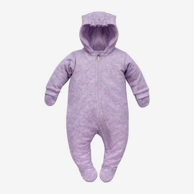 Чоловічок утеплений Pinokio Lilian Warm Overall 62 см Violet (5901033305979) - зображення 1