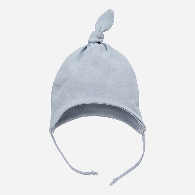 Дитячий чепчик Pinokio Hello Wrapped Bonnet 34-36 см Синій (5901033291494) - зображення 1