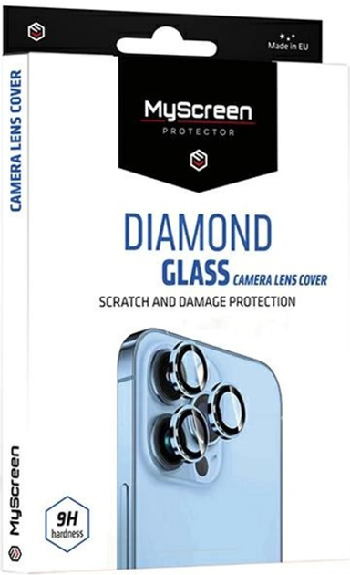 Szkło ochronne MyScreen Diamond Edge 3D do Apple iPhone 14 / 14 Plus czarny (5904433213097) - obraz 1