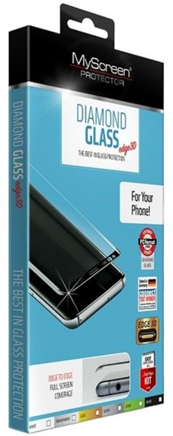 Szkło ochronne MyScreen Diamond Edge 3D do Samsung Galaxy S9 Plus czarny (5901924949046) - obraz 1