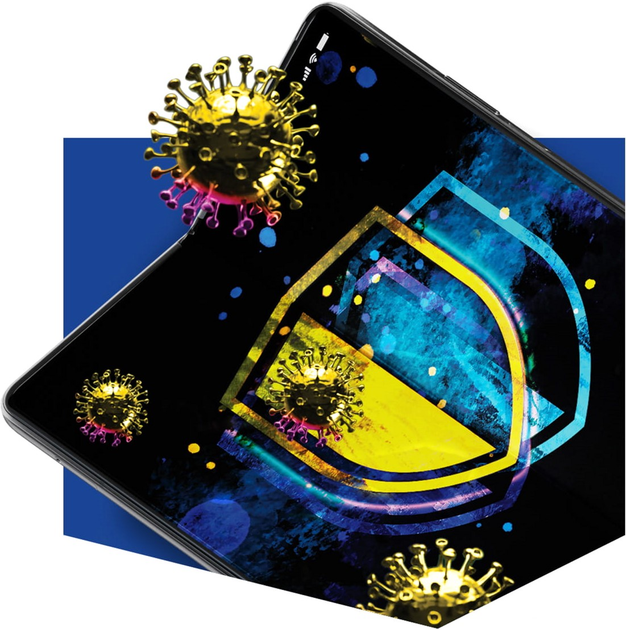 Захисна плівка 3MK SilverProtection+ Folded Edition для Samsung Galaxy Z Fold 3 5G антибактеріальна (5903108449762) - зображення 2