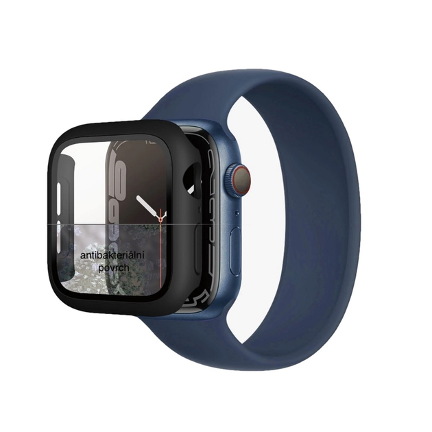 Szkło hartowane Panzer Glass Full Body do Apple Watch 7 45 mm (5711724036644) - obraz 1