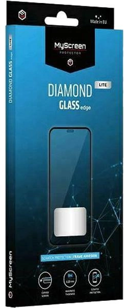 Szkło ochronne MyScreen Diamond Glass Edge Lite FG do Xiaomi 11T/11T Pro Black (5904433202008) - obraz 1