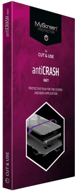 Folia ochronna MyScreen antiCrash Matt 6.5" uniwersalna 10 szt (5901924999140) - obraz 1