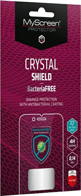 Захисна плівка MyScreen MS CRYSTAL BacteriaFREE для Huawei P10 Lite (5901924994497) - зображення 1