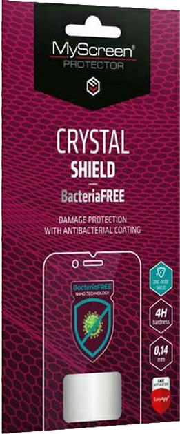 Folia ochronna MyScreen MS CRYSTAL BacteriaFREE do Huawei P30 (5901924993315) - obraz 1