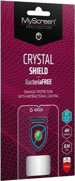 Захисна плівка MyScreen MS CRYSTAL BacteriaFREE для Samsung Galaxy S22+ SM-S906 (5904433207669) - зображення 1