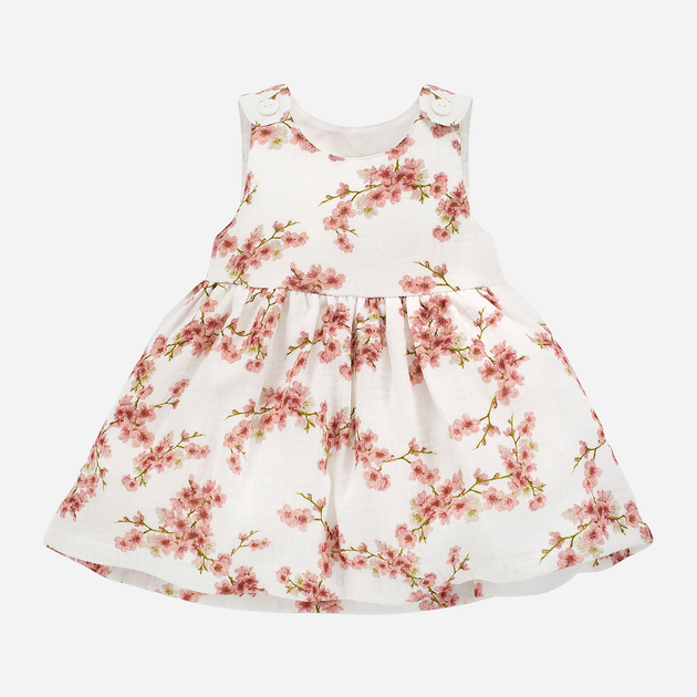 Акція на Сукня дитяча Pinokio Summer Mood Dress 86 см Ecru-Flowers від Rozetka