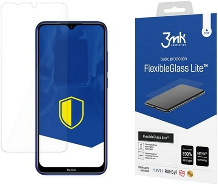 Скло 3MK FlexibleGlass Lite для Xiaomi Redmi Note 8T Hybrydowe Lite (5903108219259) - зображення 1
