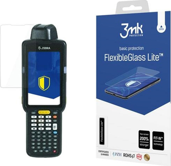 Скло 3MK FlexibleGlass Lite для Zebra MC330M Hybrydowe Lite (5903108335232) - зображення 1