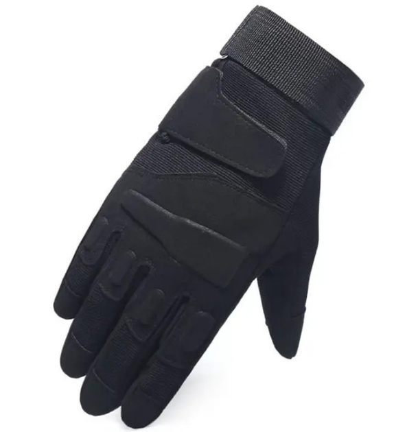 Перчатки защитные на липучке FQ16S003 Черный XL (16296) Kali - изображение 2