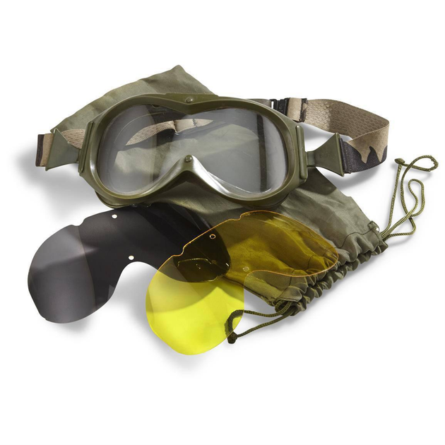 Тактичні окуляри маска зі знімними лінзами (34079) Kali - зображення 1