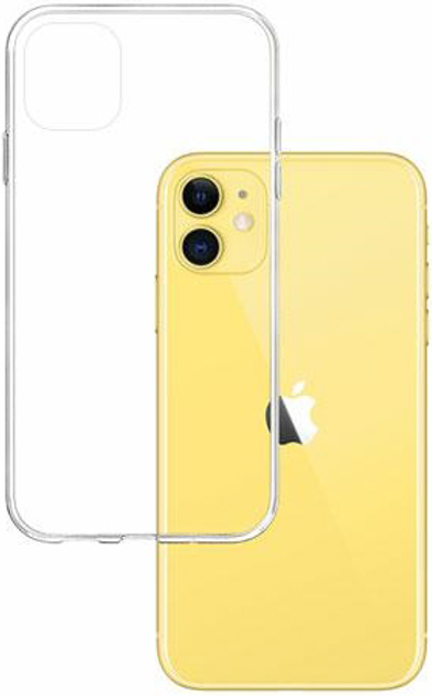 Etui 3MK Skinny Case do Apple iPhone 11 Przezroczysty (5903108458825) - obraz 1