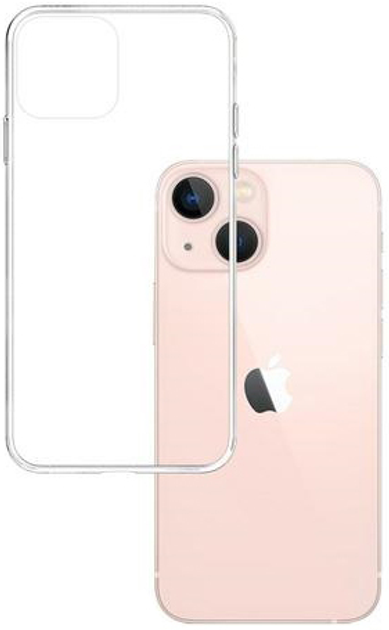 Чохол 3MK Skinny Case для Apple iPhone 13 mini Transparent (5903108458740) - зображення 1