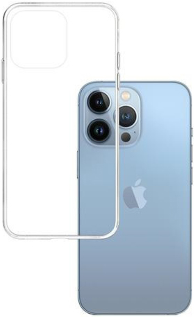 Etui 3MK Skinny Case do Apple iPhone 13 Pro Przezroczysty (5903108458764) - obraz 1