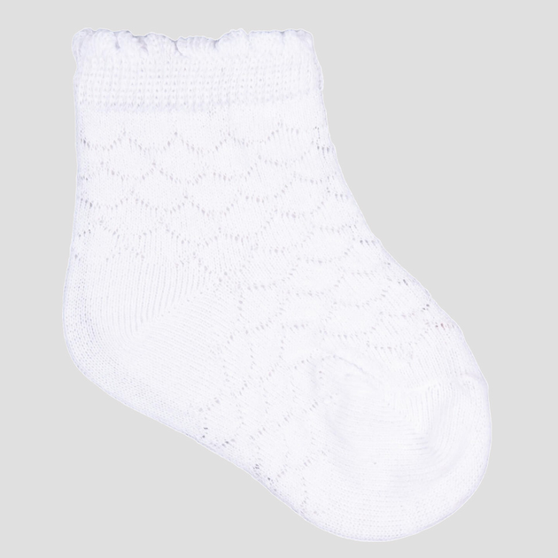 Набір дитячих шкарпеток Yoclub 3 шт SKL-0006G-0100 23-26 Білий (5901560882424) - зображення 2