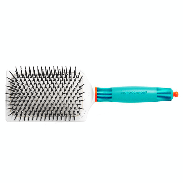 Большая плоская расческа для волос MoroccanOil Ceramic Ionic Paddle Hair Brush XLPRO - изображение 2