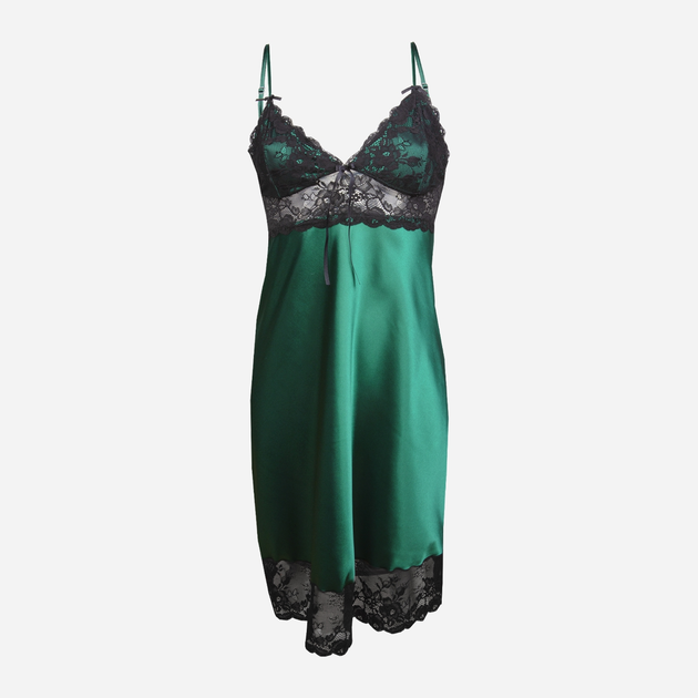 Koszula nocna damska DKaren Slip Deyla XS Green (5903251431546) - obraz 3