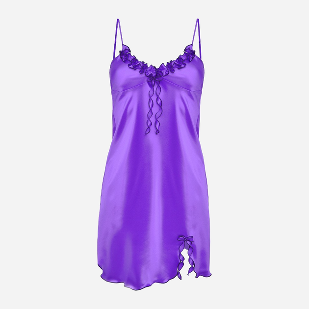 Koszula nocna DKaren Slip Gabi L Violet (5900652524006) - obraz 1