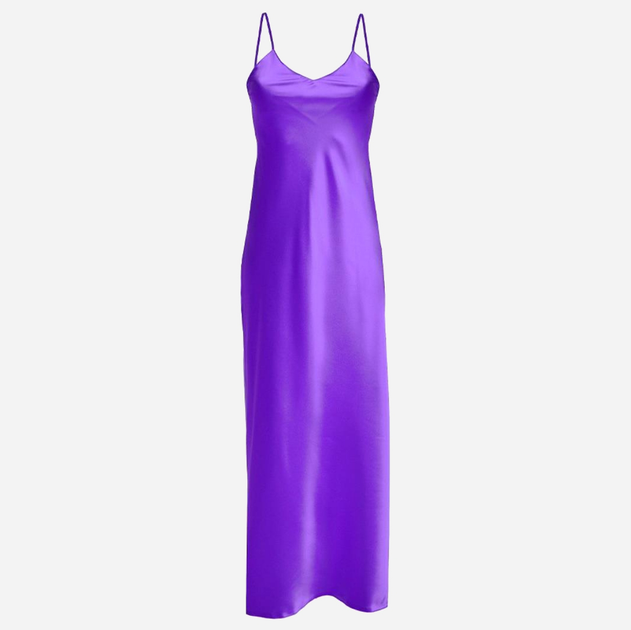 Koszula nocna DKaren Slip Iga L Violet (5900652529476) - obraz 1